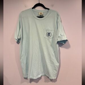 Blue‎ barstool drink all day shirt